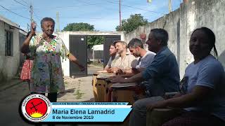 María Elena Lamadrid cantando candombes porteños [upl. by Aikmat]