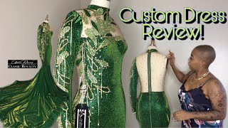 CUSTOM DRESS REVIEW‼️ [upl. by Guido]