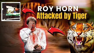 Roy Horn Attacked by Tiger  Terrifying incident 🐯 [upl. by Hancock]