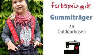 Videoanleitung Gummibandträger an Outdoorhosen [upl. by Aelanna563]