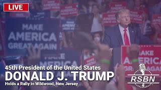 LIVE REPLAY Trump Holds a Rally in Wildwood New Jersey  51124 [upl. by Ryle]