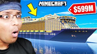 EPIC CRUISE SHIP in Minecraft [upl. by Godliman]