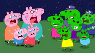 Peppa Pig in Trouble Giant Zombie Takes Over 🧟  Peppa Pig Funny Animation [upl. by Ofelia]