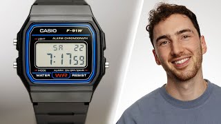 I BOUGHT The Casio F91W And Reviewed It [upl. by Ennovehc]