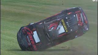 2024 Firekeepers Casino 400  Corey Lajoie Flip [upl. by Vivianne]