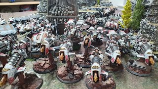 White Scars vs Iron Hands Warhammer Horus Heresy battle report [upl. by Eteragram]