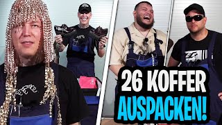 17000€ FUNDKOFFER Unboxing😱 TISCH ZERBRICHT🤣 ft AbuGoku9999 amp Giggsen  MontanaBlack Highlight [upl. by Jacqueline]