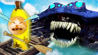 Deep Sea Zoochosis 4 Banana Cats Wild Ocean Battle Against the Monster 🐱 Banana Cat Compilation 😿 [upl. by Croteau]