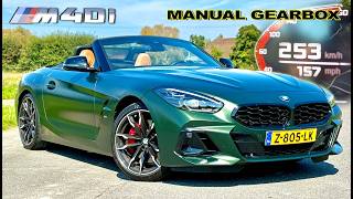 BMW Z4 M40i  BETTER with a MANUAL  REVIEW on AUTOBAHN [upl. by Azyl718]