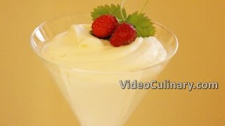 Bavarian Cream Recipe  Video Culinary [upl. by Irik]