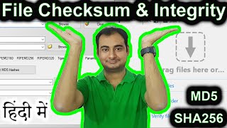 File Checksum amp Integrity Check Explained In HINDI Computer Wednesday [upl. by Armington]