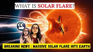 Breaking Powerful Solar Flare Causes Blackouts – What is a Solar Flare [upl. by Airtened]