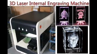 3D Laser Internal Engraving Machine for Crystal [upl. by Ppilihp]