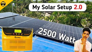 My Solar Setup 20 2500 Watt [upl. by Dust]