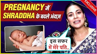 Shraddha Arya On Her Pregnancy Husband Rahul Taking Extra Care Says Mera Baby Healthy [upl. by Enitsej]