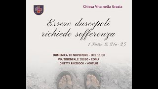 Essere discepoli richiede sofferenza [upl. by Linnette]