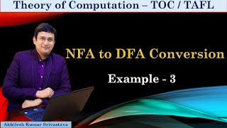 NFA to DFA Conversion Example 3 [upl. by Oir]