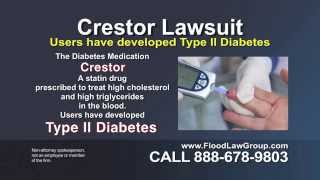 Crestor Lawsuit  Crestor type 2 Diabetes Lawyer [upl. by Aenert]