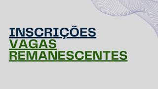 TUTORIAL  INSCRIÇÕES PARA VAGAS REMANESCENTES DOS CURSOS DE GRADUAÇÃO DA UNEMAT [upl. by Burta]