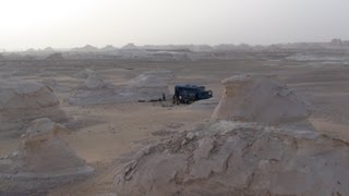 White Desert Farafra واحة الفرافرة  Egypt مصر [upl. by Novad]