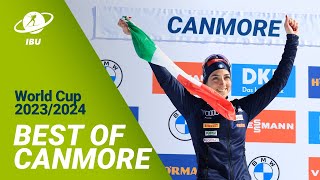 World Cup 2324 Canmore Top Moments [upl. by Rustice]