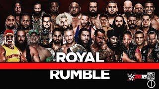 FULL MATCH — 2018 Men’s Royal Rumble Match  Royal Rumble 2018 [upl. by Grannias]