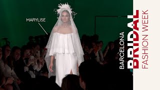 BBFW 2022 MARYLISE Barcelona Bridal Fashion Week 바르셀로나 브라이덜 위크 2022 [upl. by Nytram]