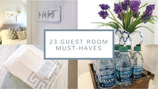 23 Guest Room MustHaves  House Guest Prep [upl. by Ruprecht134]