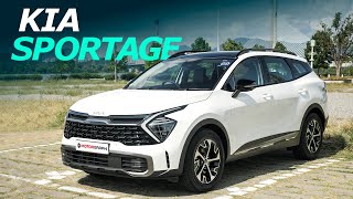 New 2022 Kia Sportage Hybrid Review quotLuxury Features For Lessquot [upl. by Diao]