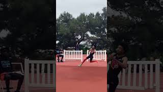 Brion Stephens High Jump 219m 7’225” Bryan Clay Invitational [upl. by Derwon]