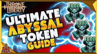 Throne And Liberty Abyssal Contract Token Guide  How To use Them  Everything You need To Know [upl. by Bocock581]