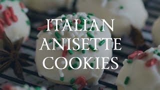 Italian Anisette Cookies [upl. by Cailly]