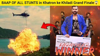 Khatron ke Khiladi season 14 Winner Karanveer Mehra😍  Finale Stunt in Khatron ke Khiladi season 14 [upl. by Handy]