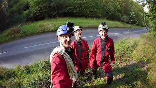 lionels hole cave in the Mendips cave adventure climbing [upl. by Akiaki]