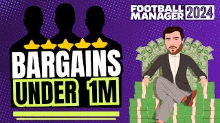 MUST BUY FM24 BARGAINS UNDER 1 MILLION  FM24 BEST PLAYERS [upl. by Bowne30]