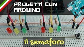 Progetti Arduino semafori sincronizzati e con chiamata pedonale [upl. by Zackariah158]