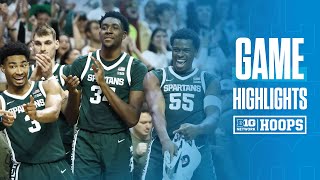 Bowling Green at Michigan State  Highlights  Big Ten Mens Basketball  11162024 [upl. by Abram]