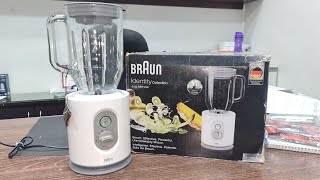 Braun Smart Juicer Blender Machine JB5160 1000 Watts Short Review amp Demo  Buy Now at Pakrefcom [upl. by Aidam]