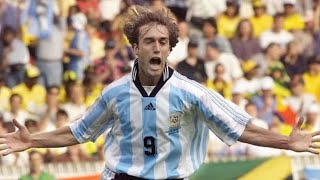 Gabriel Batistuta Best Skills amp Goals [upl. by Cattier]