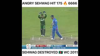 Virender Sehwag Smashed Bangladeshi Bowlers  2011 World Cup  Viru [upl. by Voe]