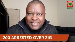 WATCH LIVE 200 arrested in Harare over new ZIG currency [upl. by Zamora873]