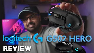 Logitech G502 Hero in 2022  High Performance Gaming Mouse  Review [upl. by Jennilee]