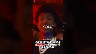 Judge Says La Cracka Snitched On Hisself 😭 AI Parody [upl. by Akkim]