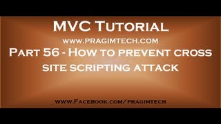 Part 56 How to prevent cross site scripting attack [upl. by Somisareg]