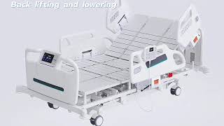 Electric Multifunctional Hospital Bed [upl. by Larry884]