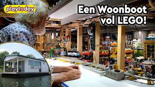 Een WOONBOOT vol LEGO  Playtoday on tour 2022 [upl. by Aiuqes724]