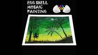 Eggshell Mosaic Painting [upl. by Darill]