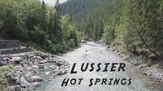 Lussier Hot Springs at White Swan BC Kootenays [upl. by Sonni]