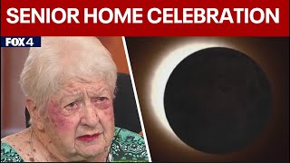 Rockwall senior living center turning solar eclipse into unforgettable solarbration for its senio [upl. by Wolsniw615]