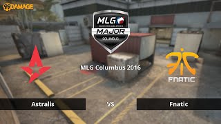 Astralis vs fnatic  Viertelfinale MLG Columbus 2016  decache Map 2 [upl. by Nosille]